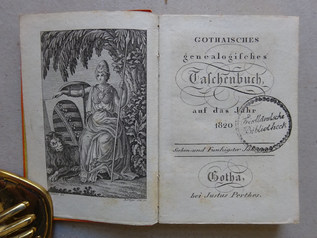 Gothaisches Taschenbuch 10 + 1 Bde.