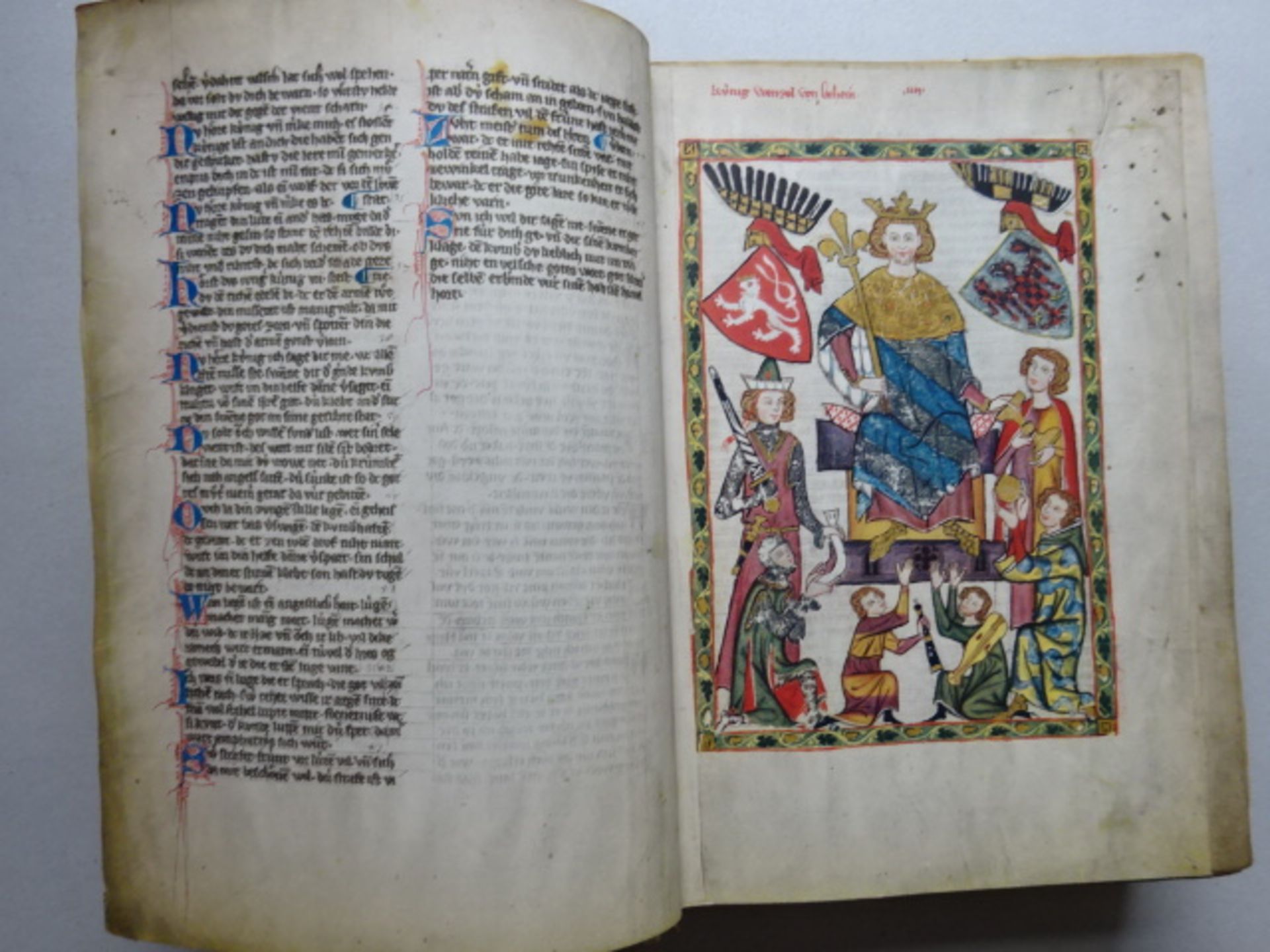Codex Manesse - Fakismile - Bild 2 aus 13