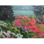 Kukuk - Landschaft mit Rhododendren