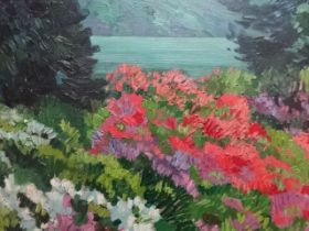 Kukuk - Landschaft mit Rhododendren