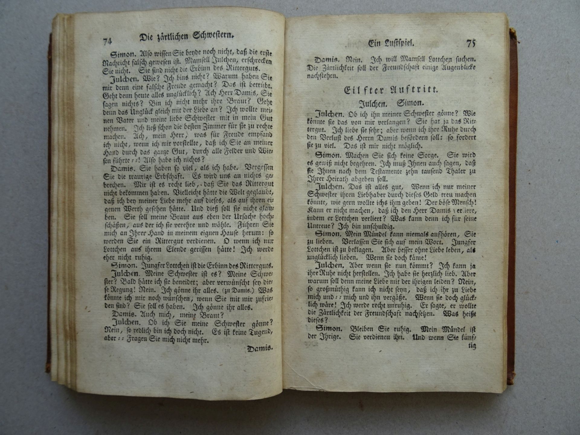 Gellert - Gräfin (Schriften) 3 in 1 Bd - Image 2 of 4