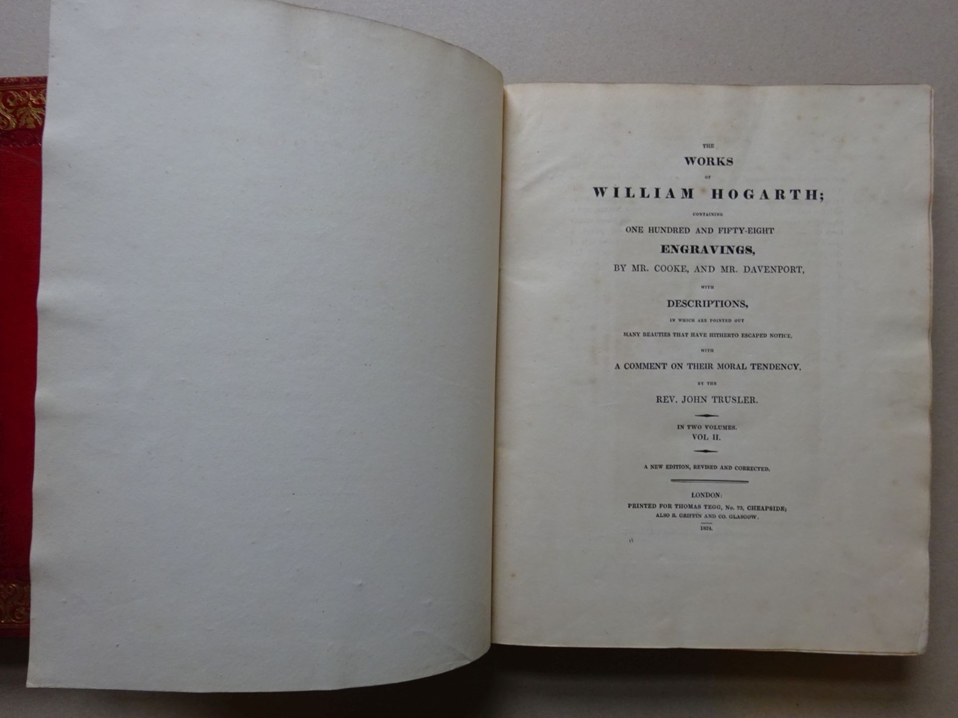 Hogarth - Works 1824, 2 Bände - Bild 6 aus 8