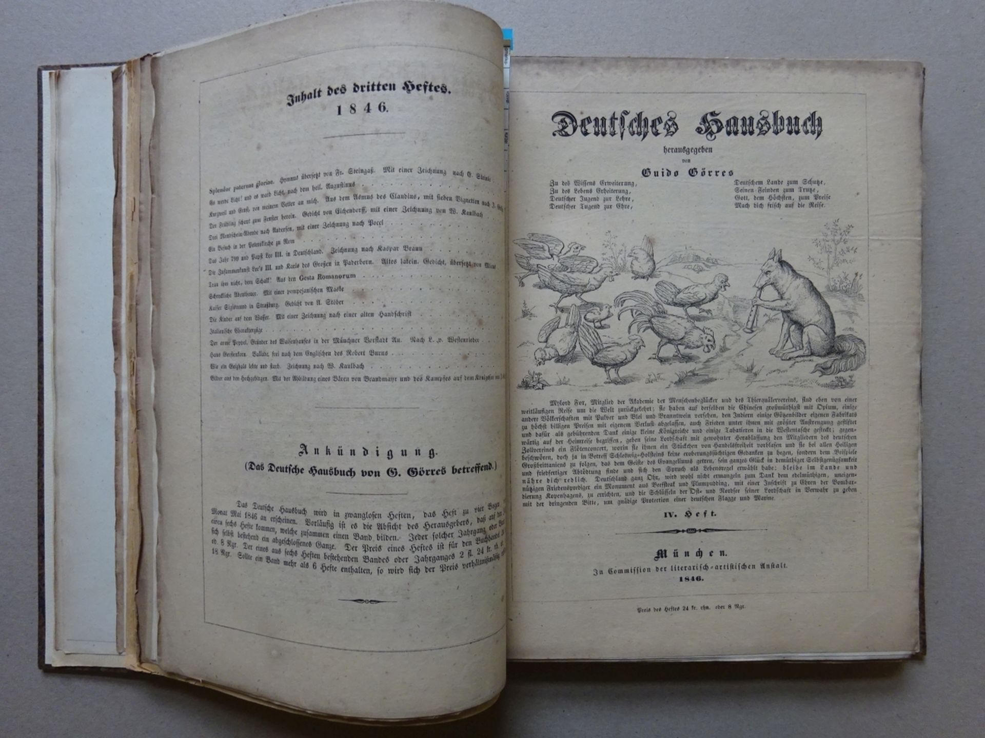Görres - Deutsches Hausbuch 2 in 1 Bd - Image 6 of 7