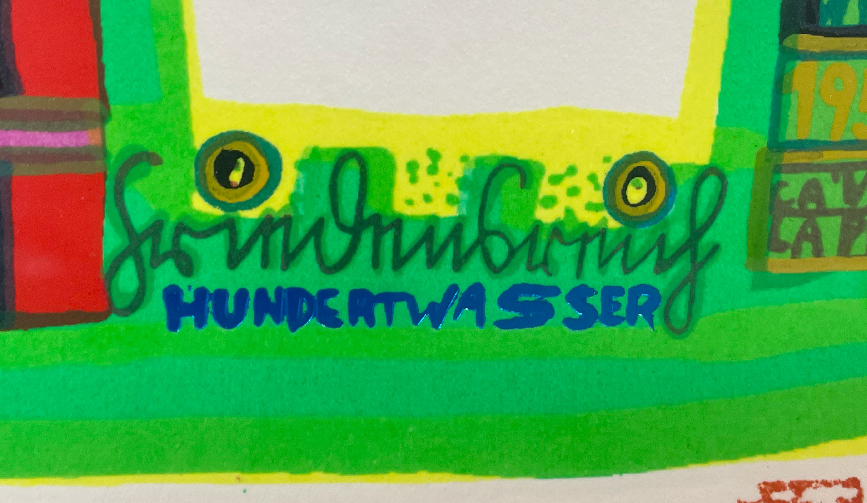 Friedensreich HUNDERTWASSER (1928 - 2000). "Good Morning City - Bleeding Town". - Image 9 of 14