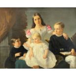 Albert HERTEL (1843 - 1912). ''Kinder Kaiserfamilie''.