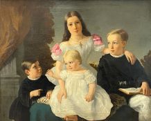 Albert HERTEL (1843 - 1912). ''Kinder Kaiserfamilie''.