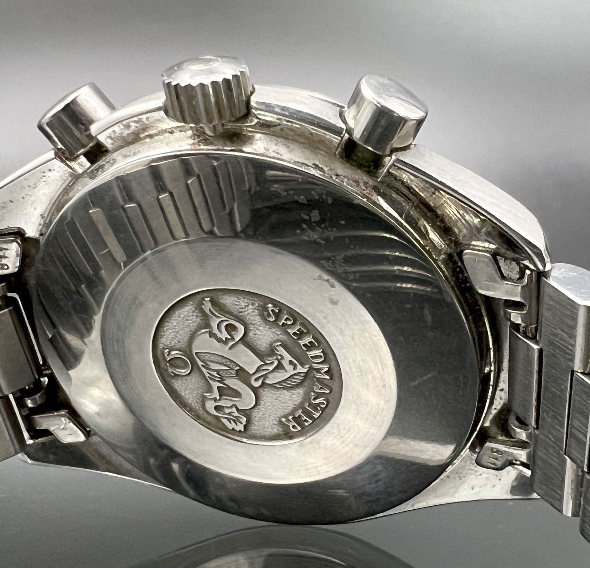 Men's wristwatch OMEGA Speedmaster. Chronograph. Automatic. Swiss. - Image 4 of 8