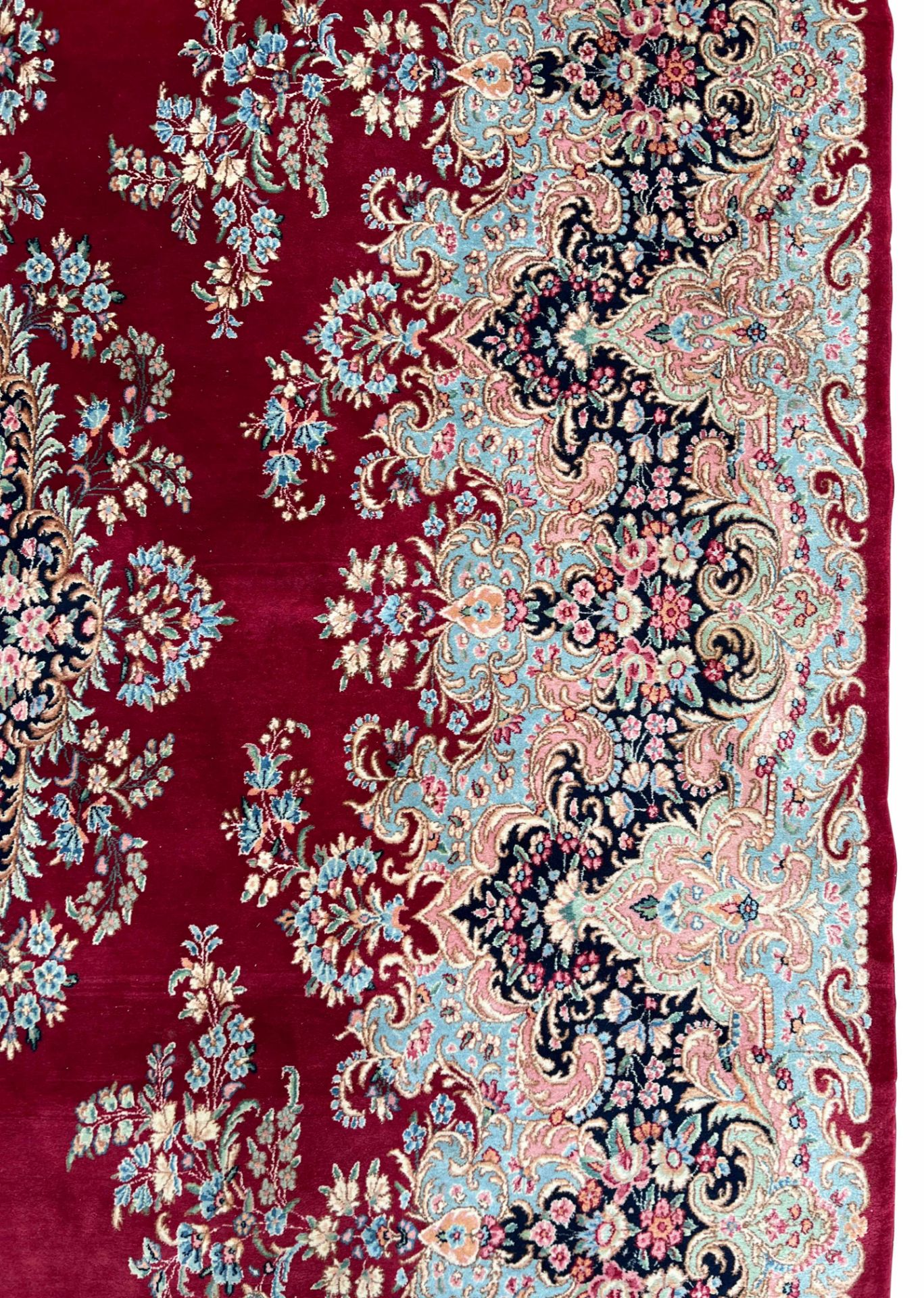 Large Kirman. Oriental carpet. - Image 9 of 20