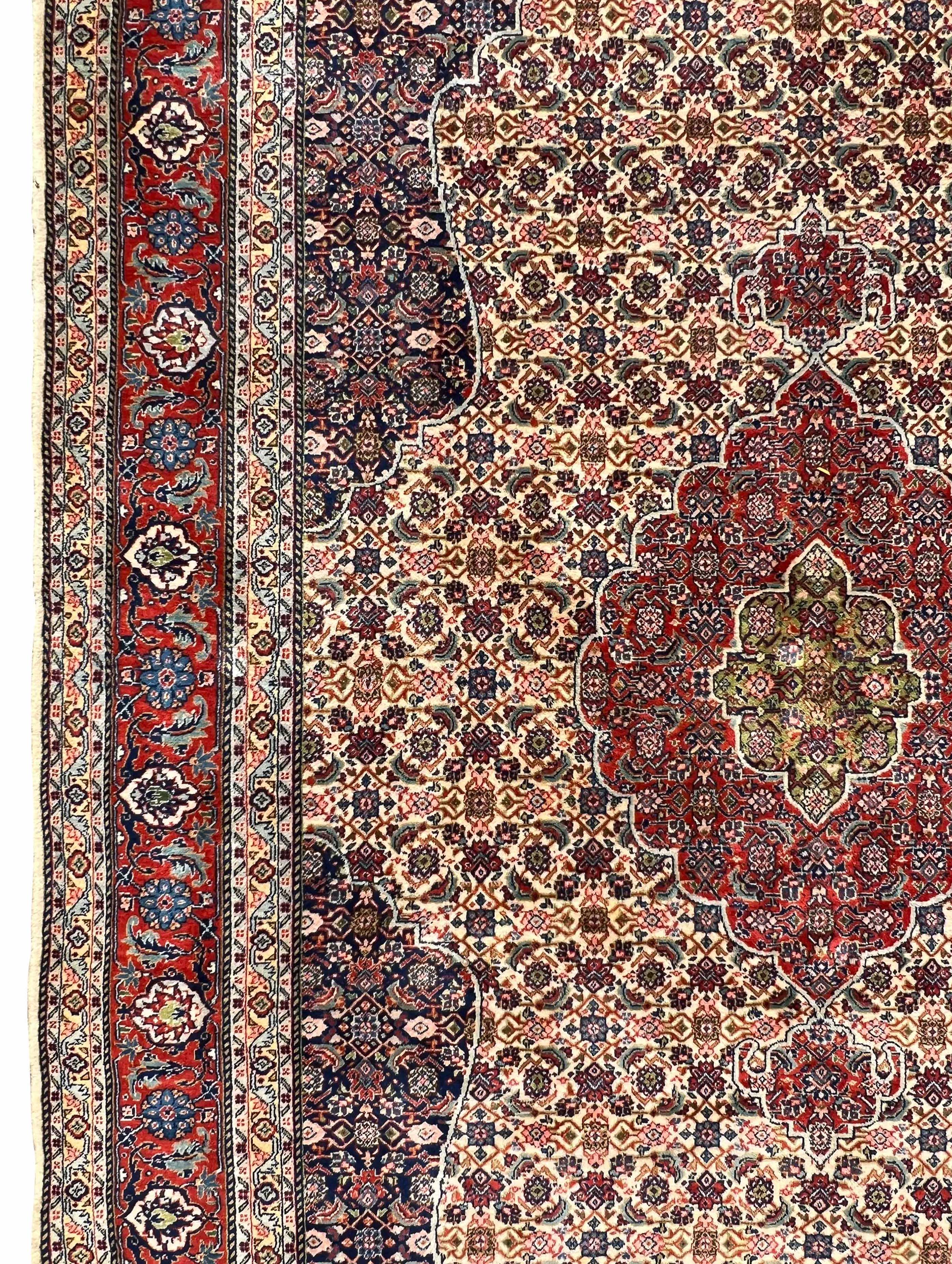 Tabriz. Oriental carpet. - Image 5 of 15