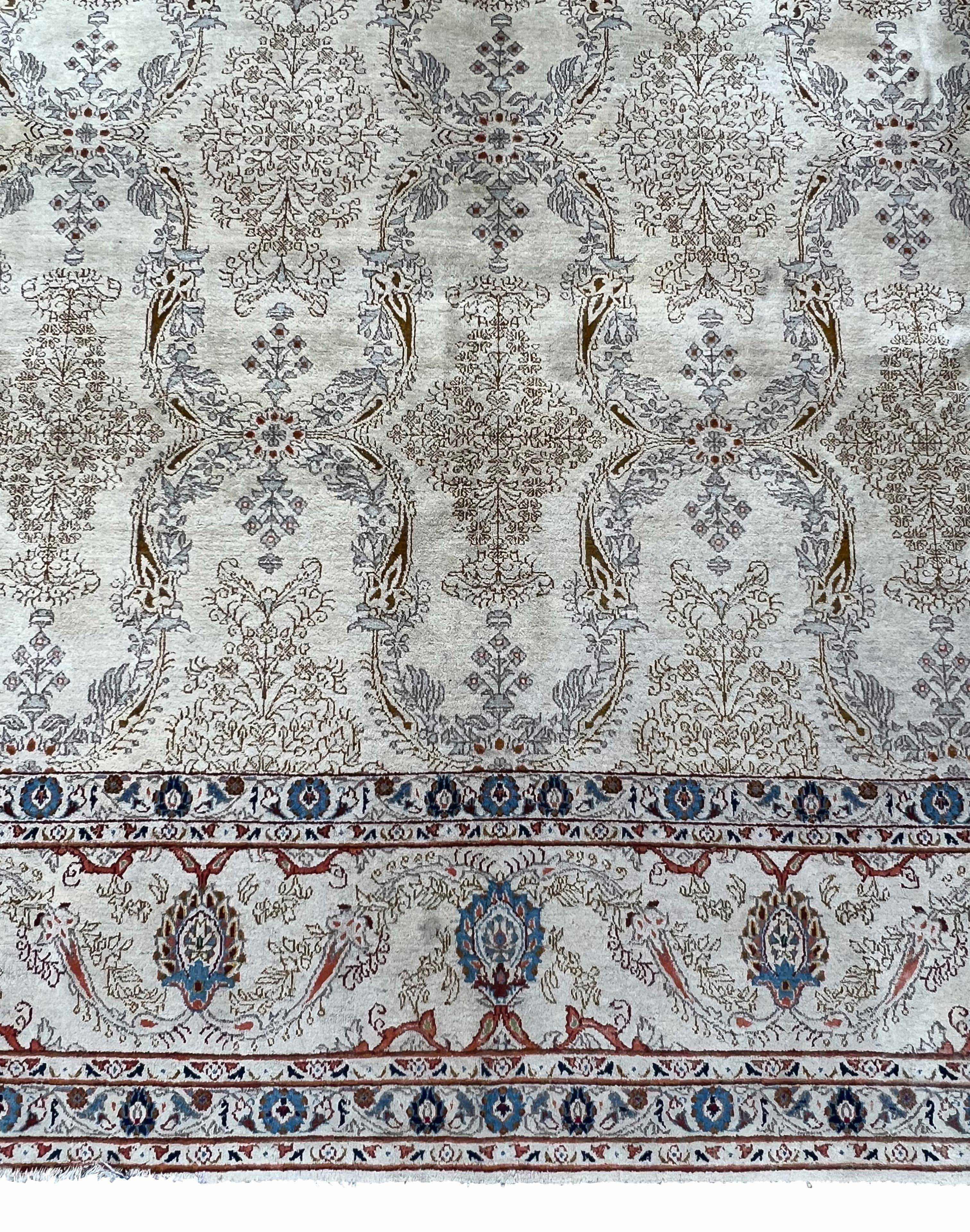 Keshan. Oriental carpet. Mid 20th century. - Image 9 of 17