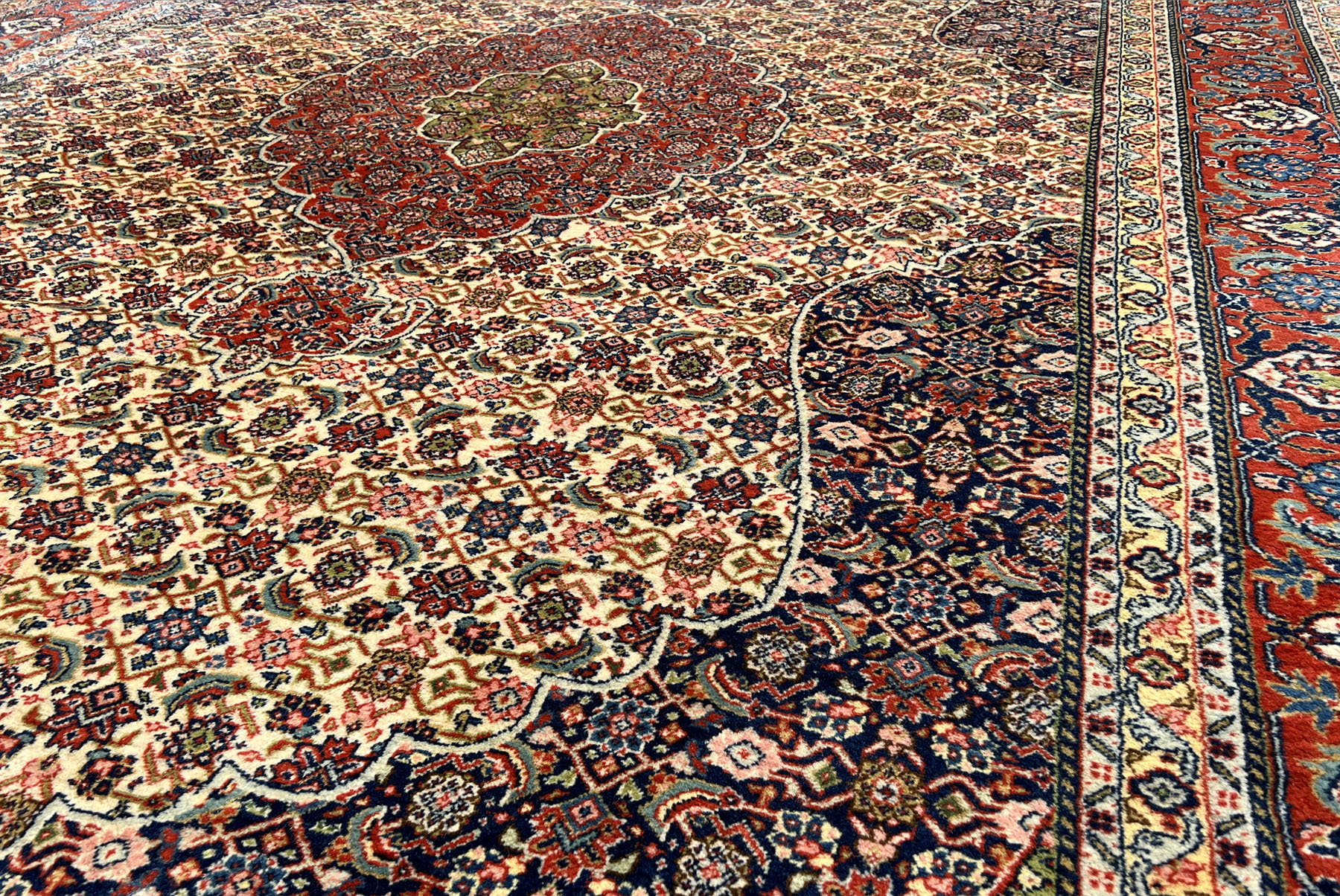 Tabriz. Oriental carpet. - Image 13 of 15