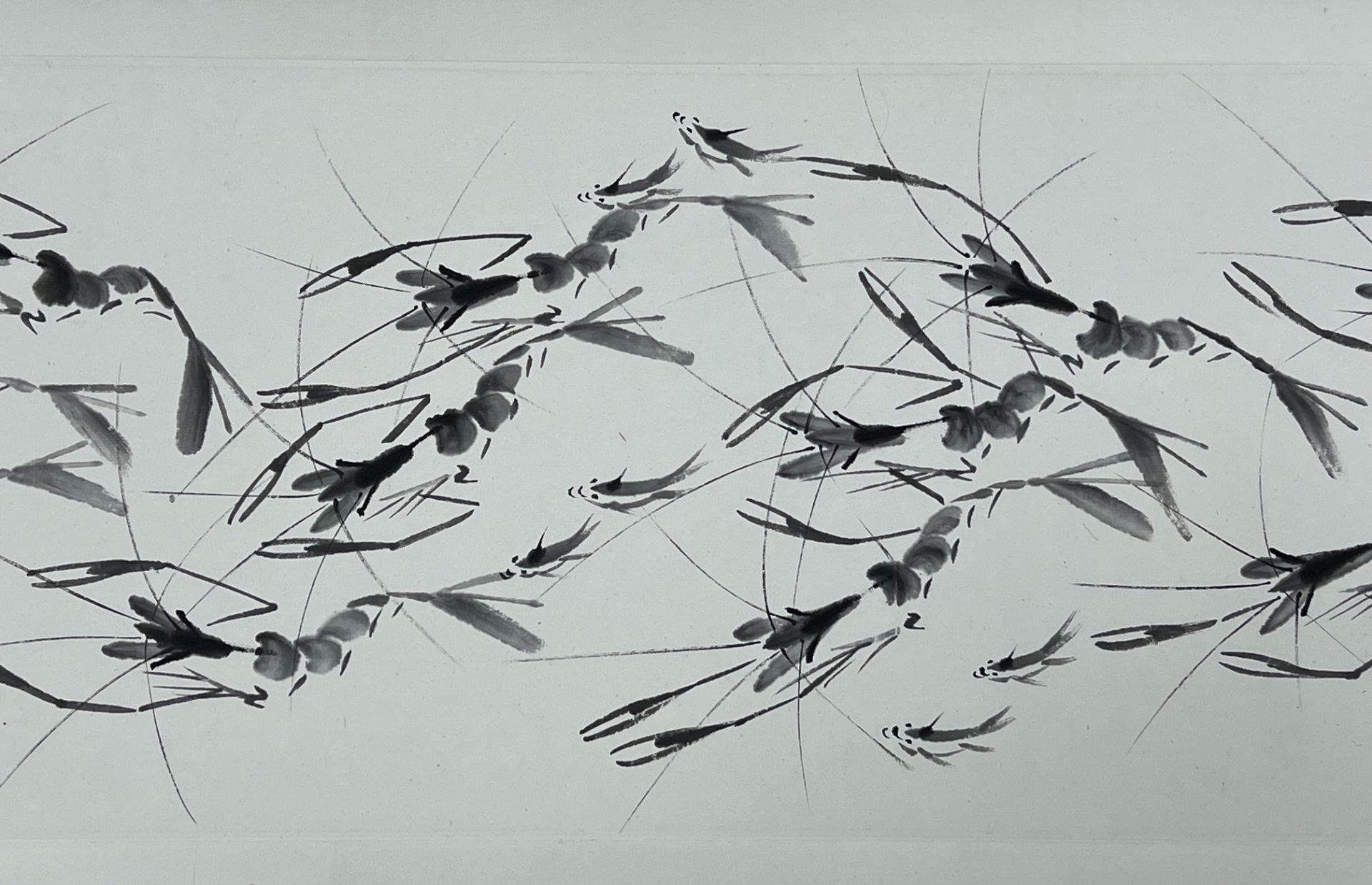 YANG, Xiuzhen (1909 - 2008). Shrimps. - Image 3 of 5