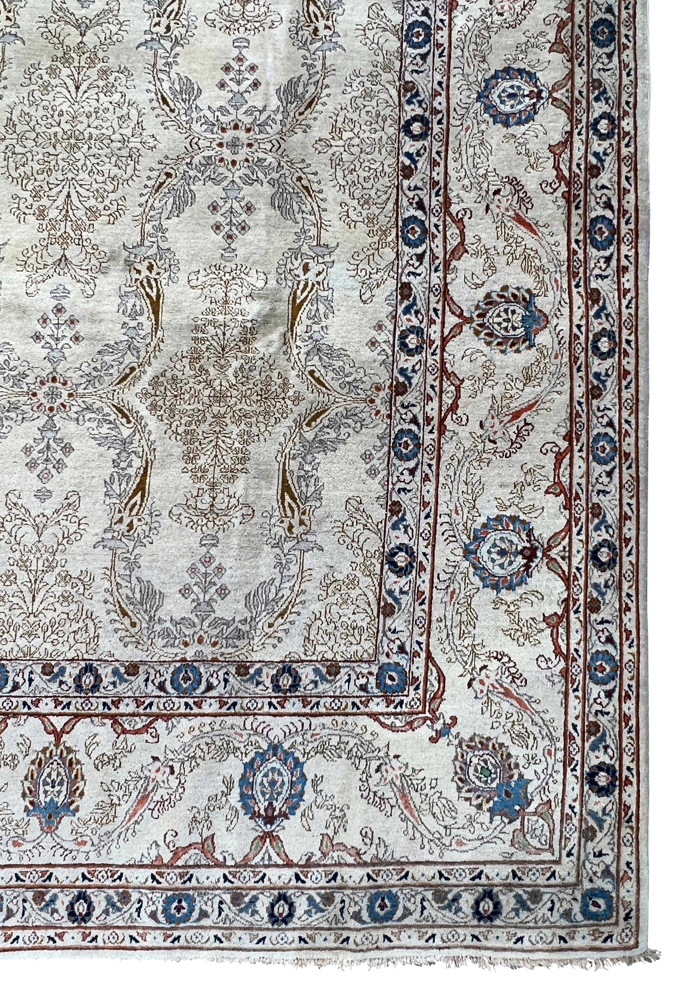 Keshan. Oriental carpet. Mid 20th century. - Image 10 of 17