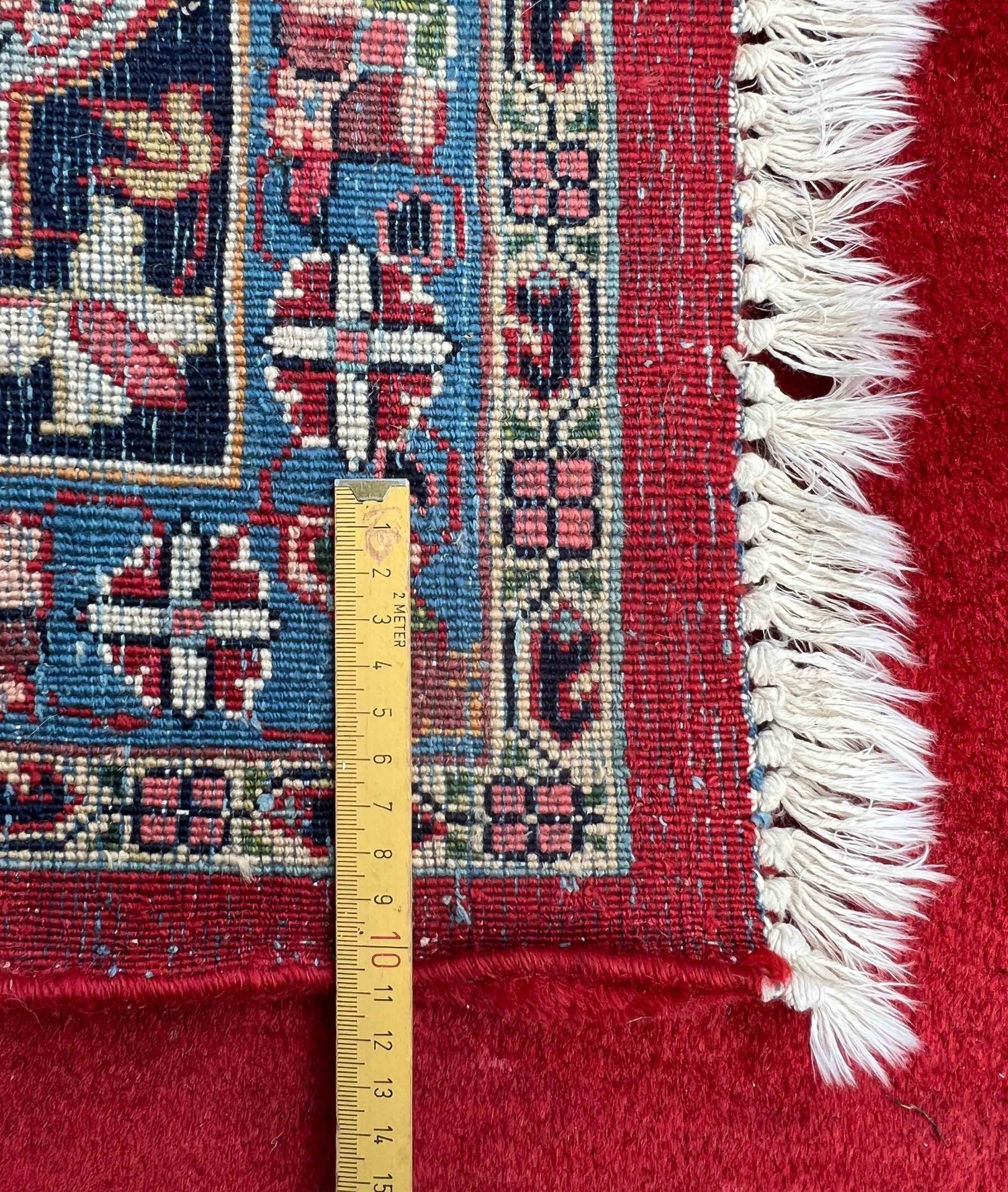 Saruk oriental carpet. Around 1960, with calligraphy. - Image 15 of 15