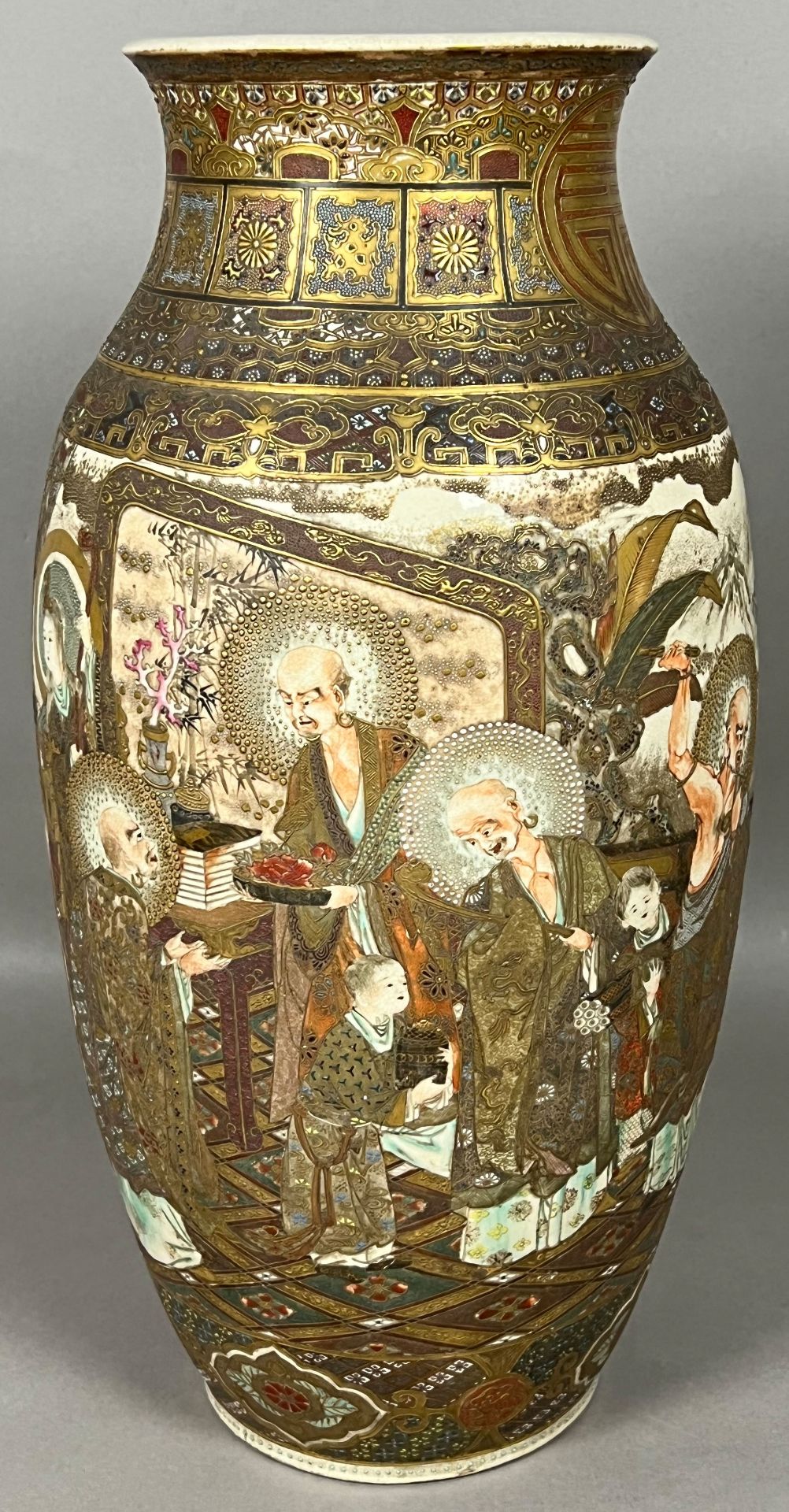 Satsuma Vase. IMARI. Japan. 19. Jahrhundert. - Bild 2 aus 9