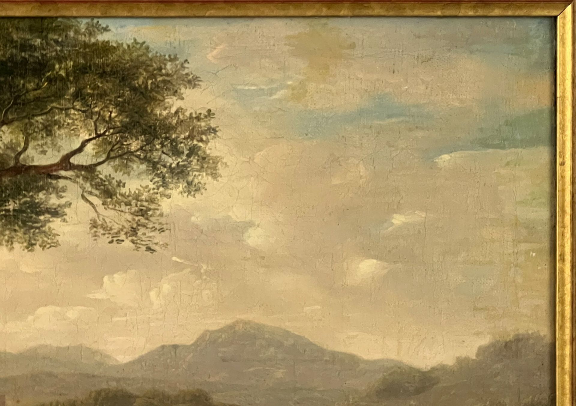 UNS UNBEKANNTER KÜNSTLER (XIX). Landschaft mit Personen. 1832. - Bild 4 aus 11