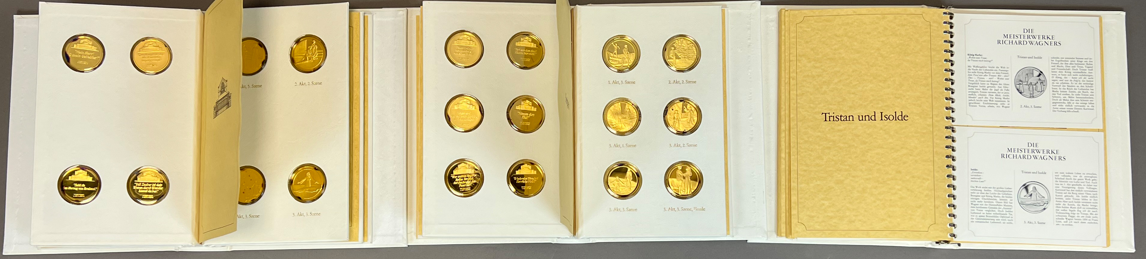 Collection of medals for the 100th anniversary of the Bayreuth Festival "Richard Wagner's Masterpie - Image 2 of 6