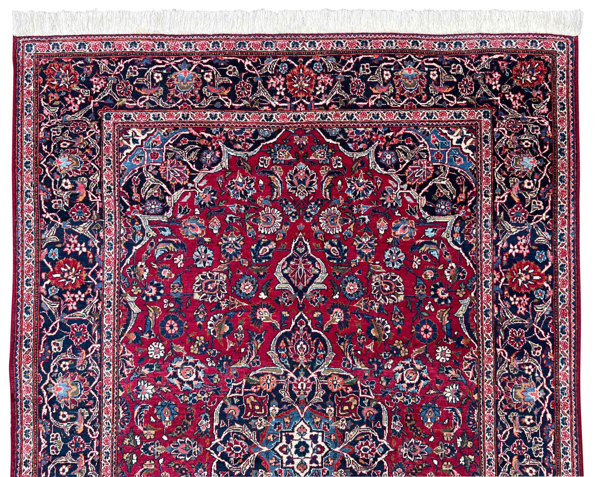 Keshan. Oriental carpet. - Image 2 of 9