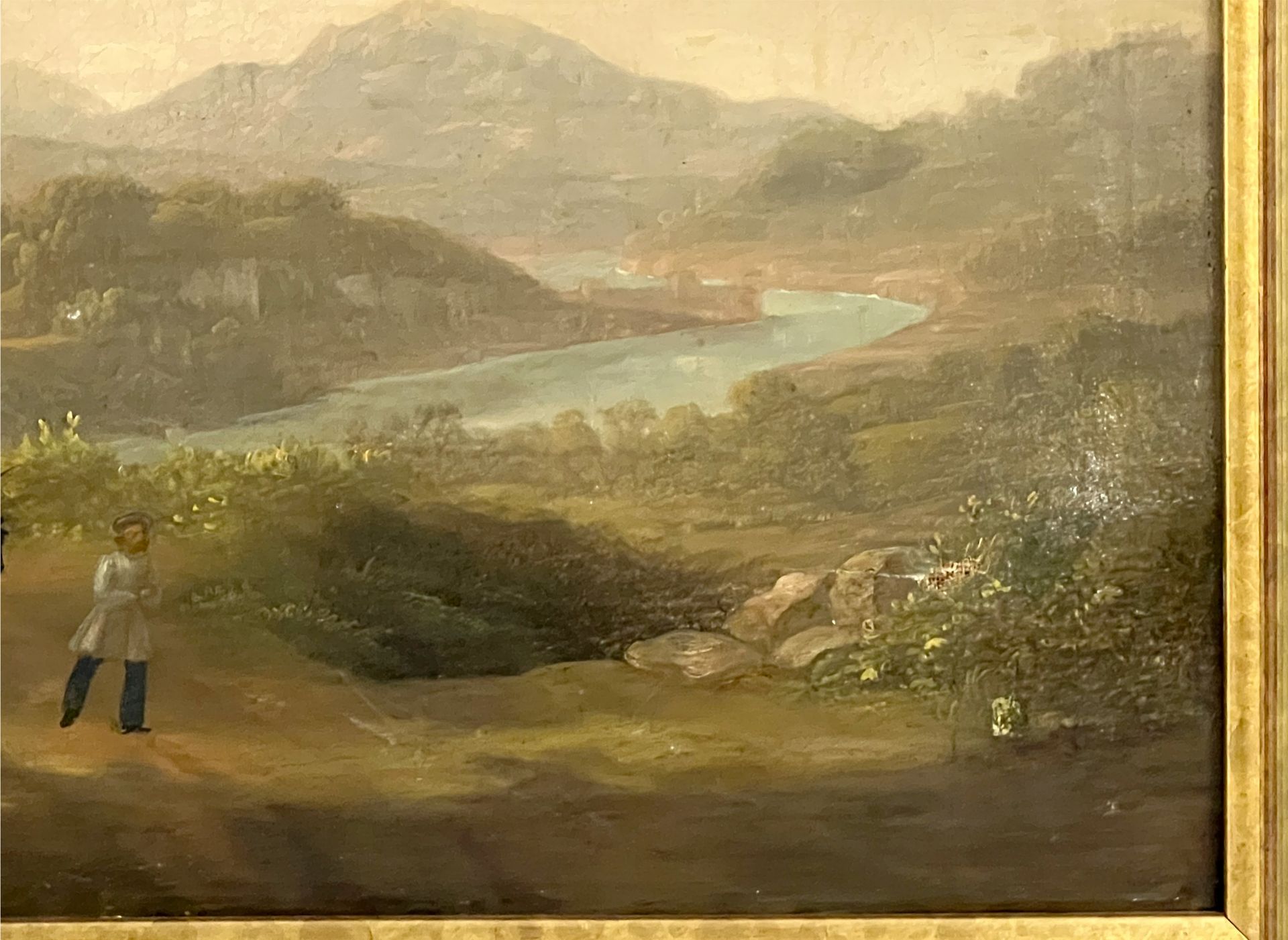 UNS UNBEKANNTER KÜNSTLER (XIX). Landschaft mit Personen. 1832. - Bild 6 aus 11