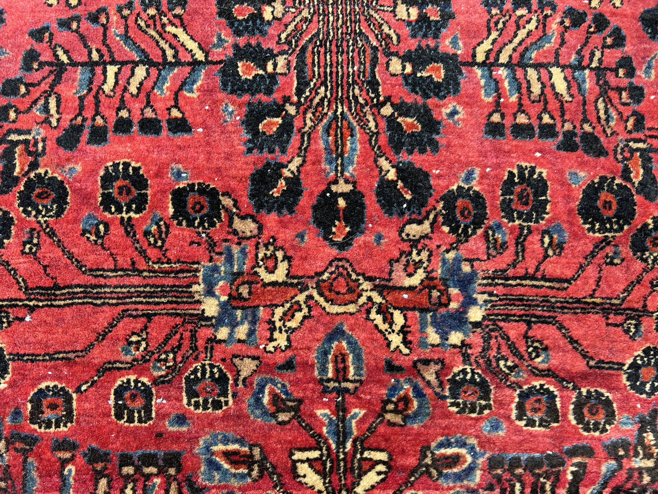 Small-format US Saruk. Oriental carpet. - Image 5 of 7