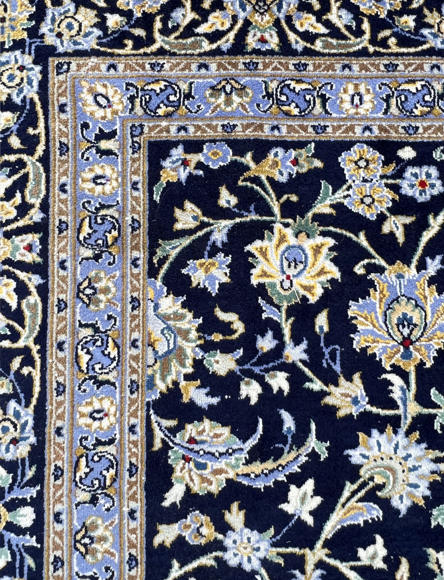 Keshan. Oriental carpet. Patterned through. - Image 12 of 16