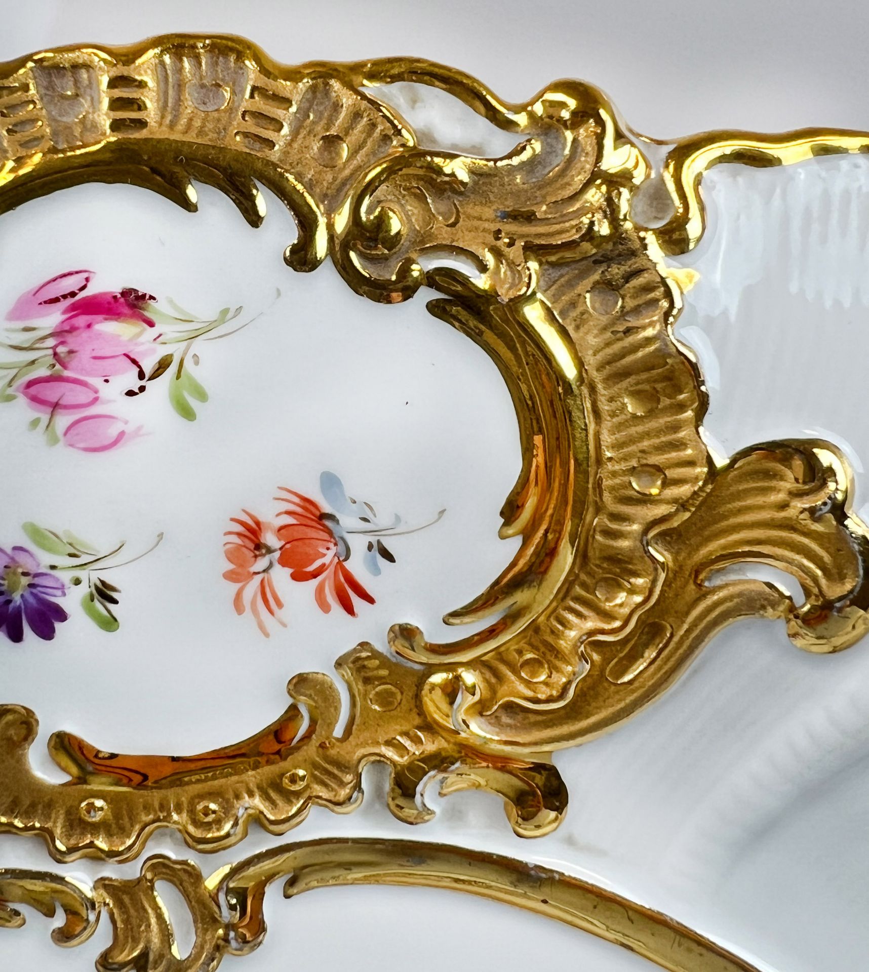 State plate MEISSEN. Around 1900. 1st choice. - Image 6 of 9