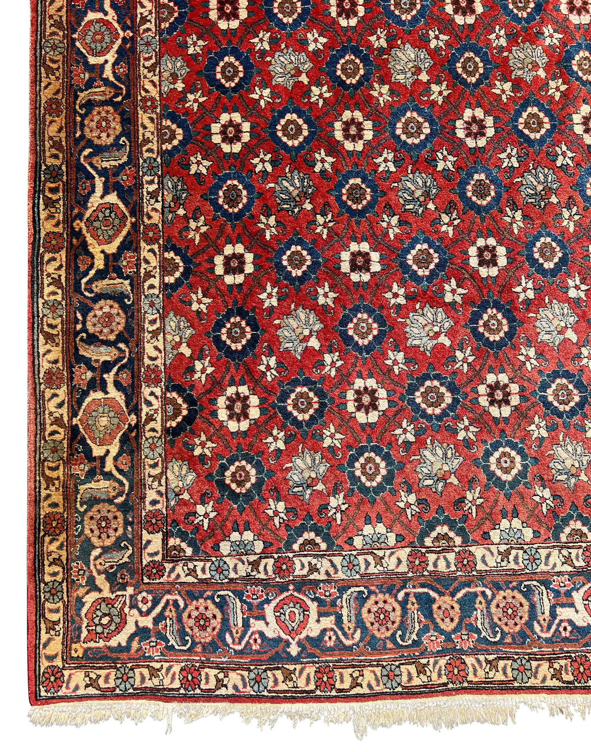 Veramin oriental carpet. Patterned through. - Image 4 of 9