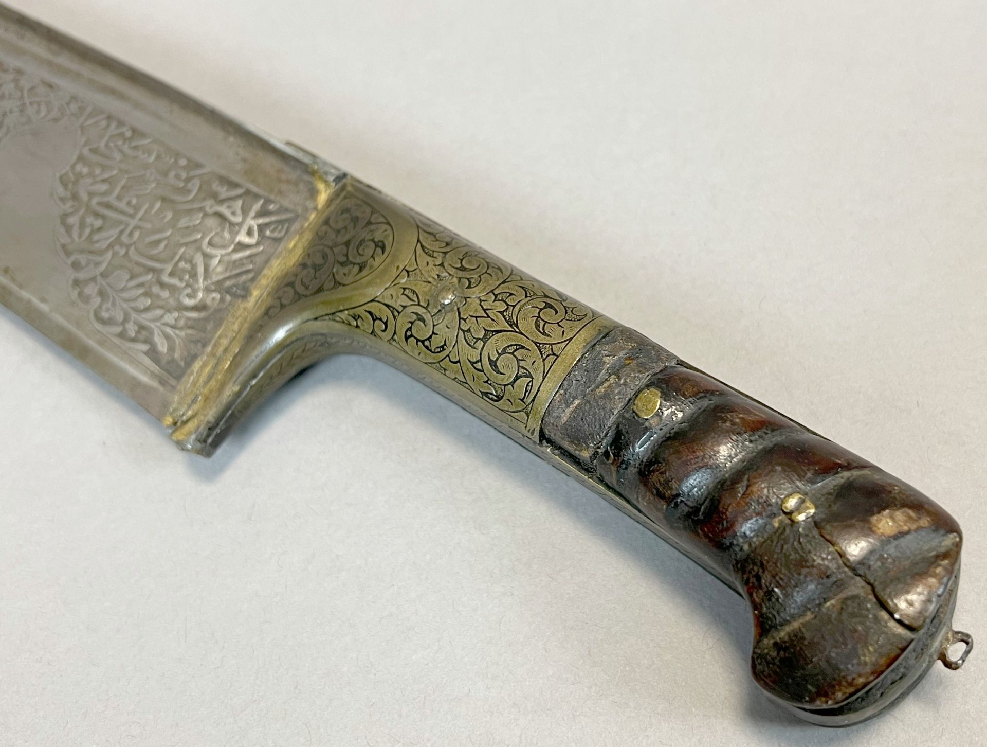 Yatagan. Long dagger. Ottoman Empire. - Image 5 of 8