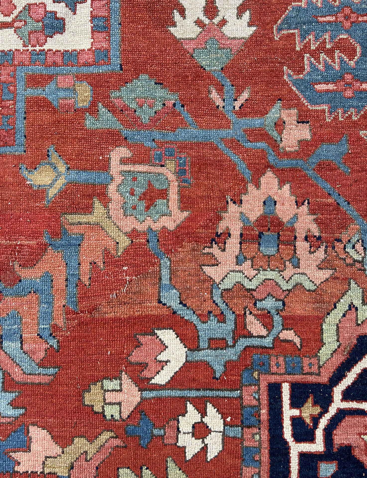 Serapi Heriz. 19th century. Palace carpet. - Image 12 of 19