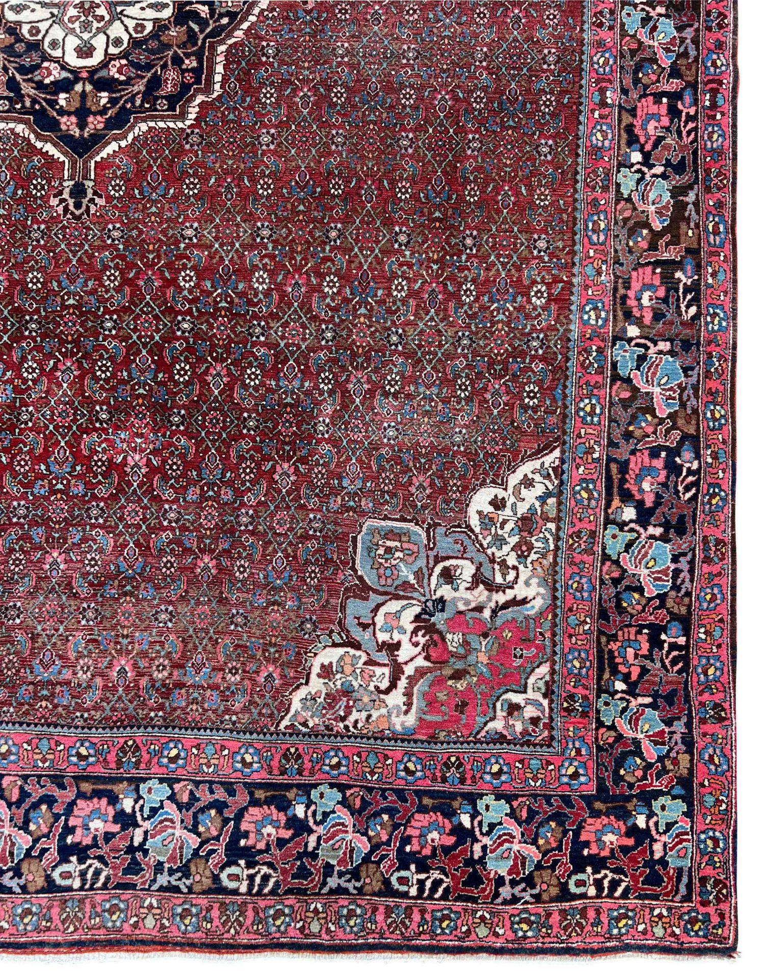 Bijar. Oriental carpet. Around 1950. - Image 8 of 14