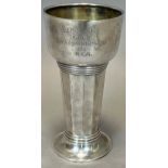 Pokal. Silber 800.