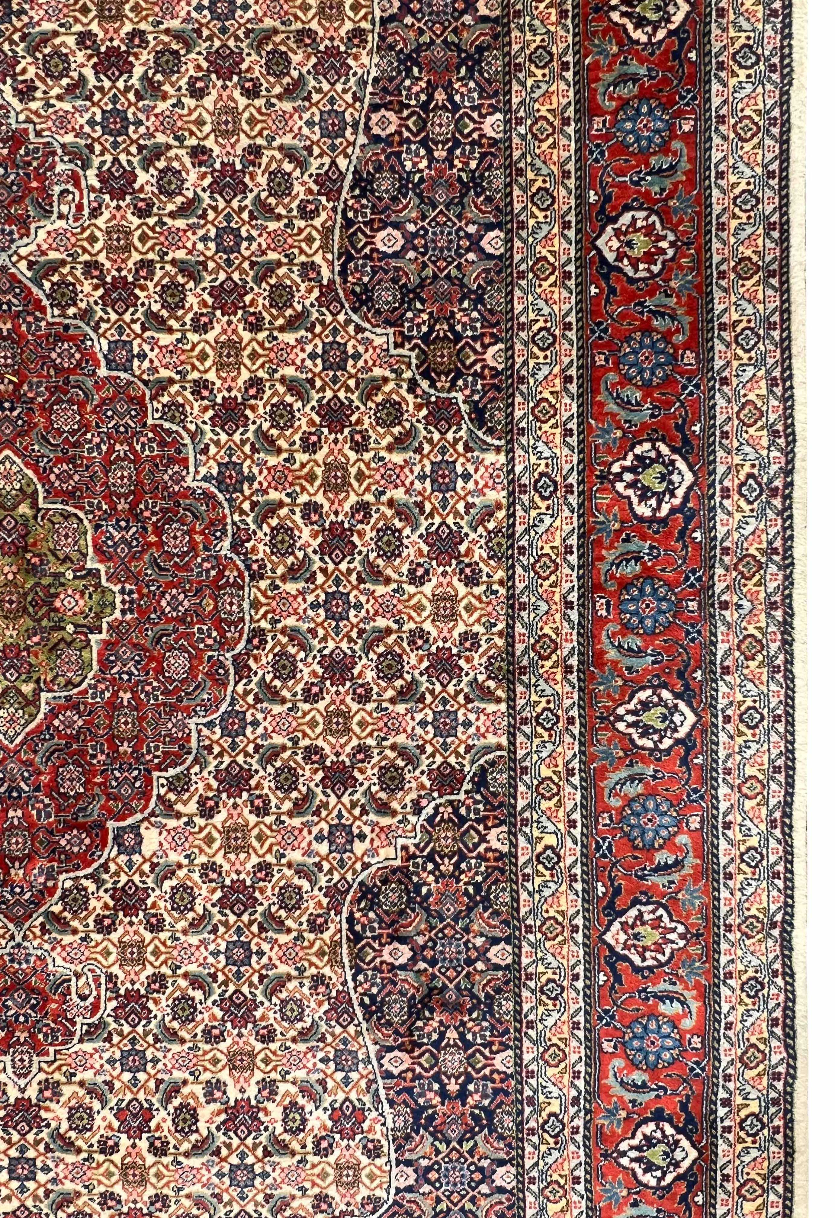 Tabriz. Oriental carpet. - Image 7 of 15