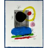 Joan MIRÓ (1893 - 1983). Komposition aus dem Zyklus "Cartons 1965".