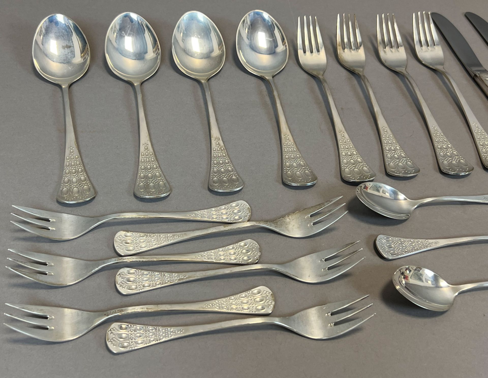 Sterling 925 silver cutlery. ROSENTHAL. Model "Romance". 24 pieces. - Image 2 of 6