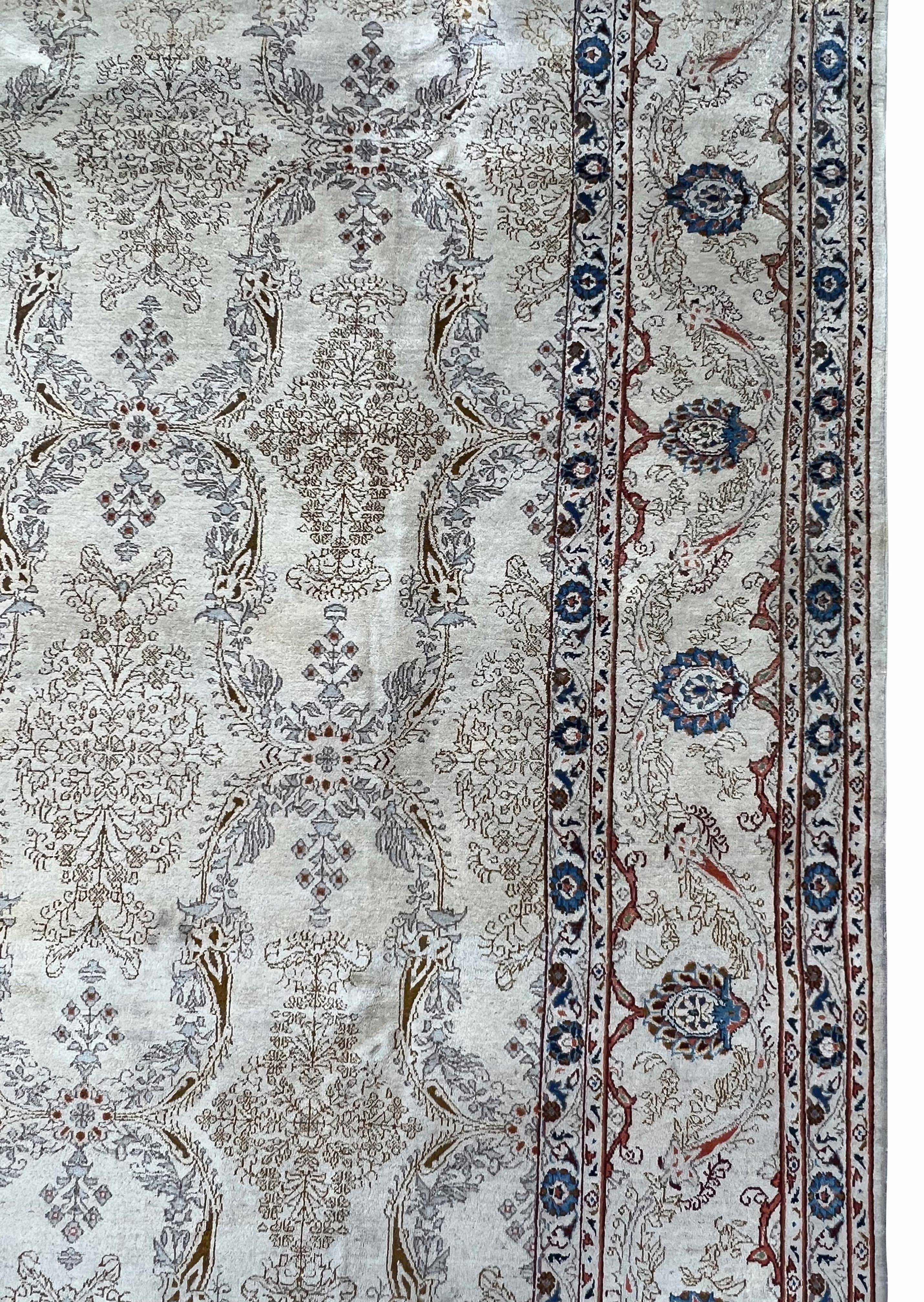 Keshan. Oriental carpet. Mid 20th century. - Image 7 of 17