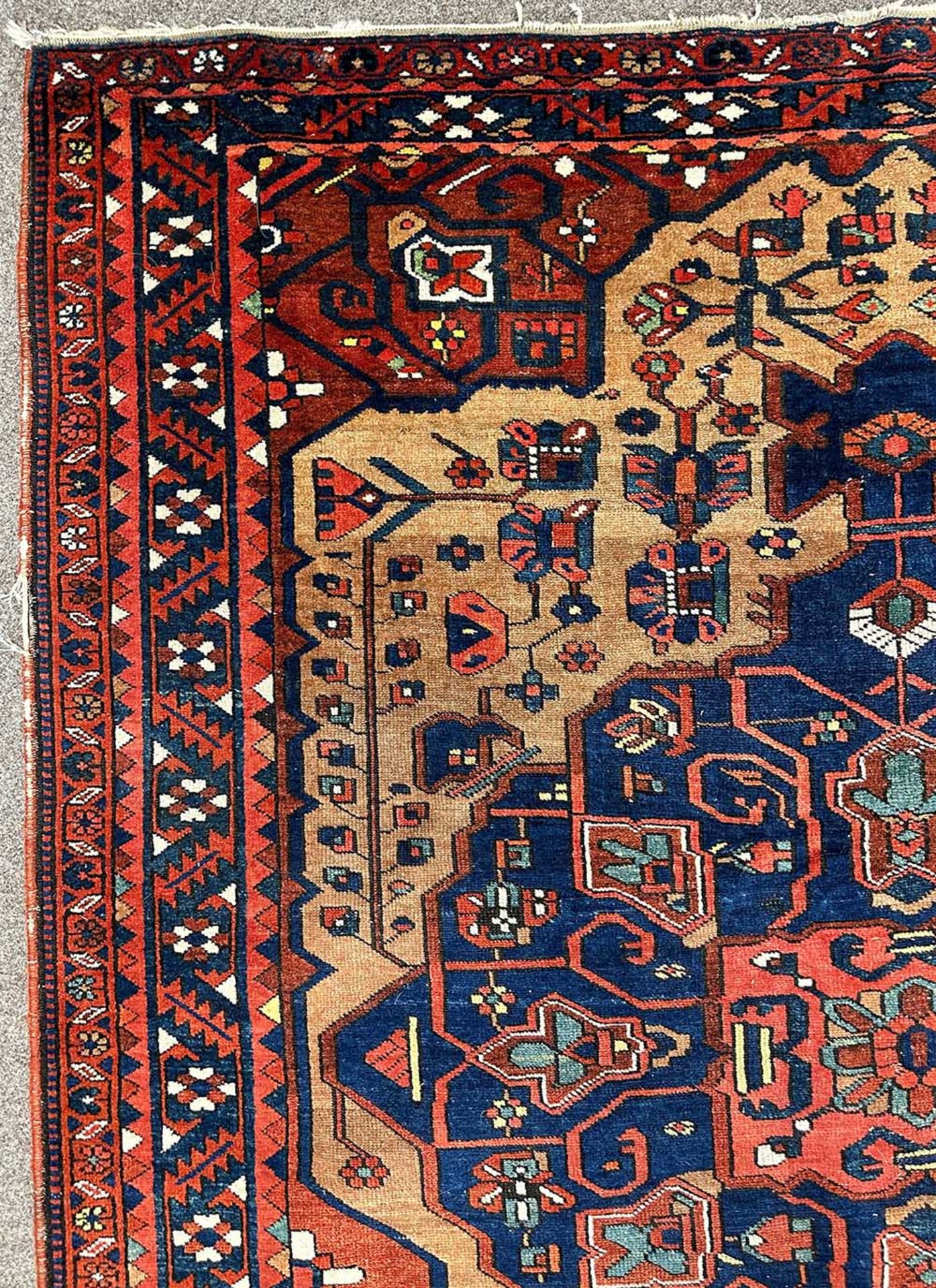 Bakhtiar oriental carpet. Around 1900. great size. - Image 13 of 22