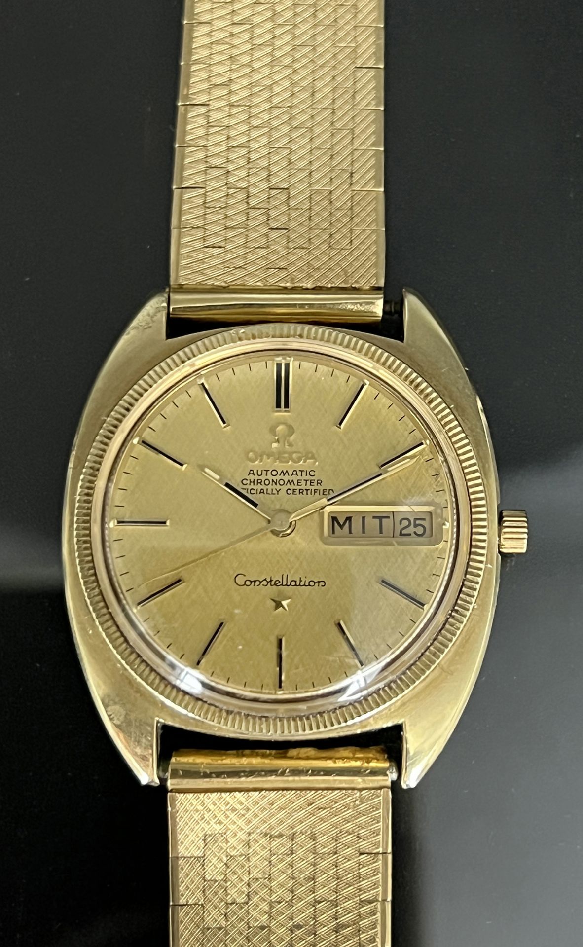 Men's wrist watch OMEGA Constellation Day-Date. Automatic. Chronometer. - Image 3 of 8