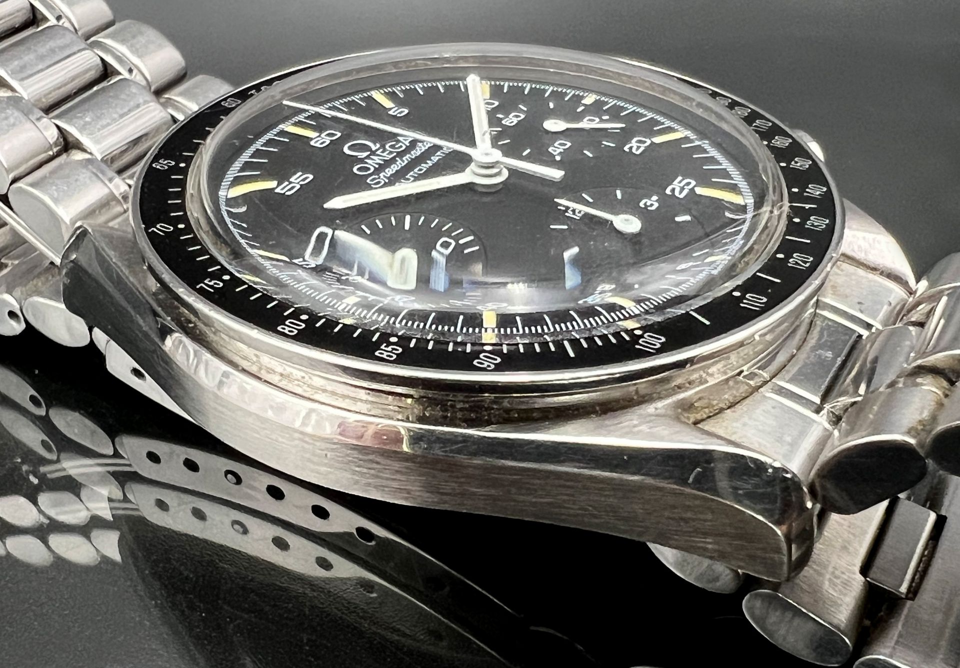 Men's wristwatch OMEGA Speedmaster. Chronograph. Automatic. Swiss. - Image 3 of 8