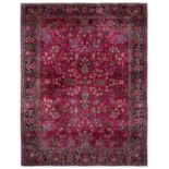 Saruk. Oriental carpet. Around 1920. Allover design.