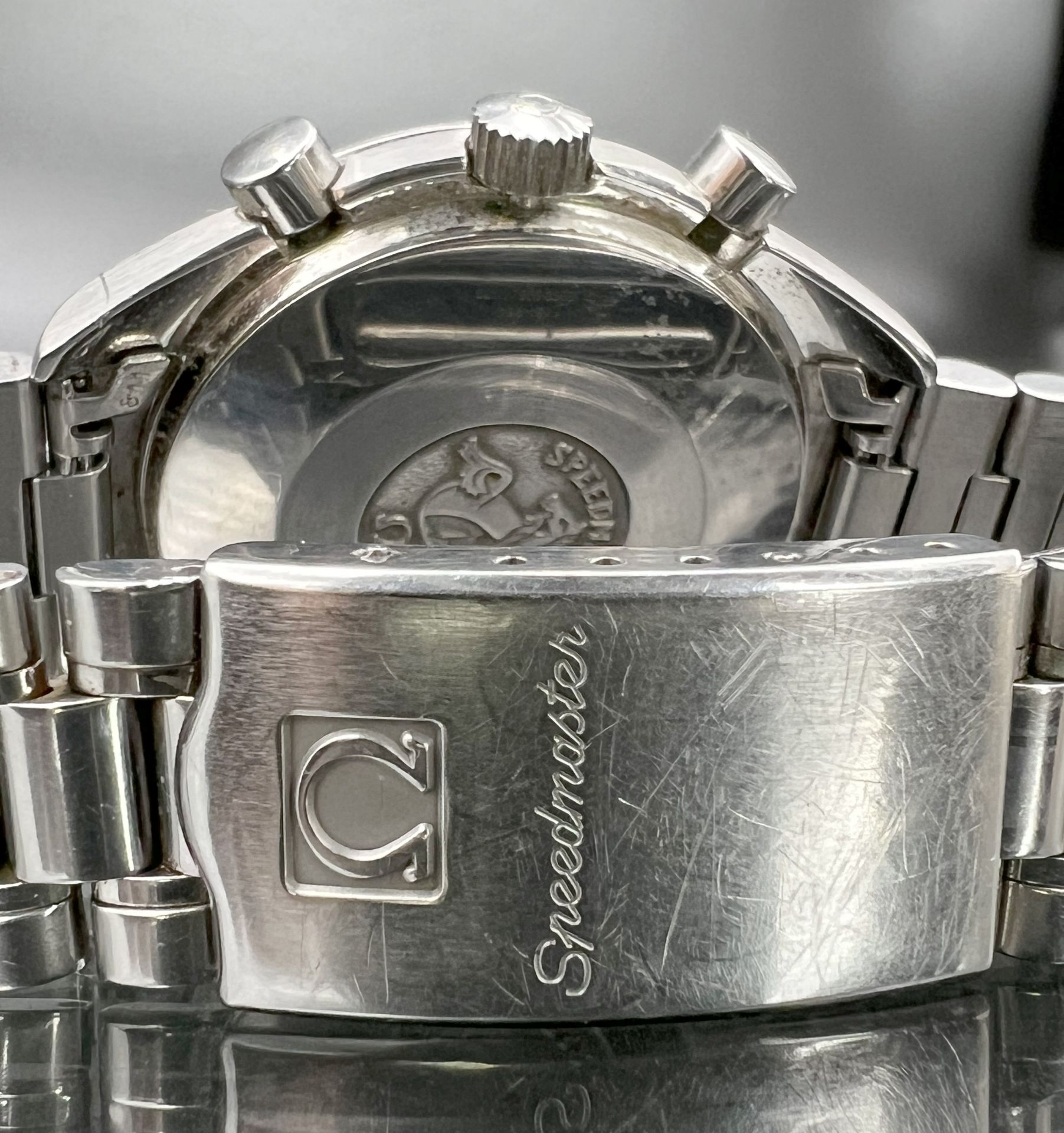 Men's wristwatch OMEGA Speedmaster. Chronograph. Automatic. Swiss. - Image 6 of 8