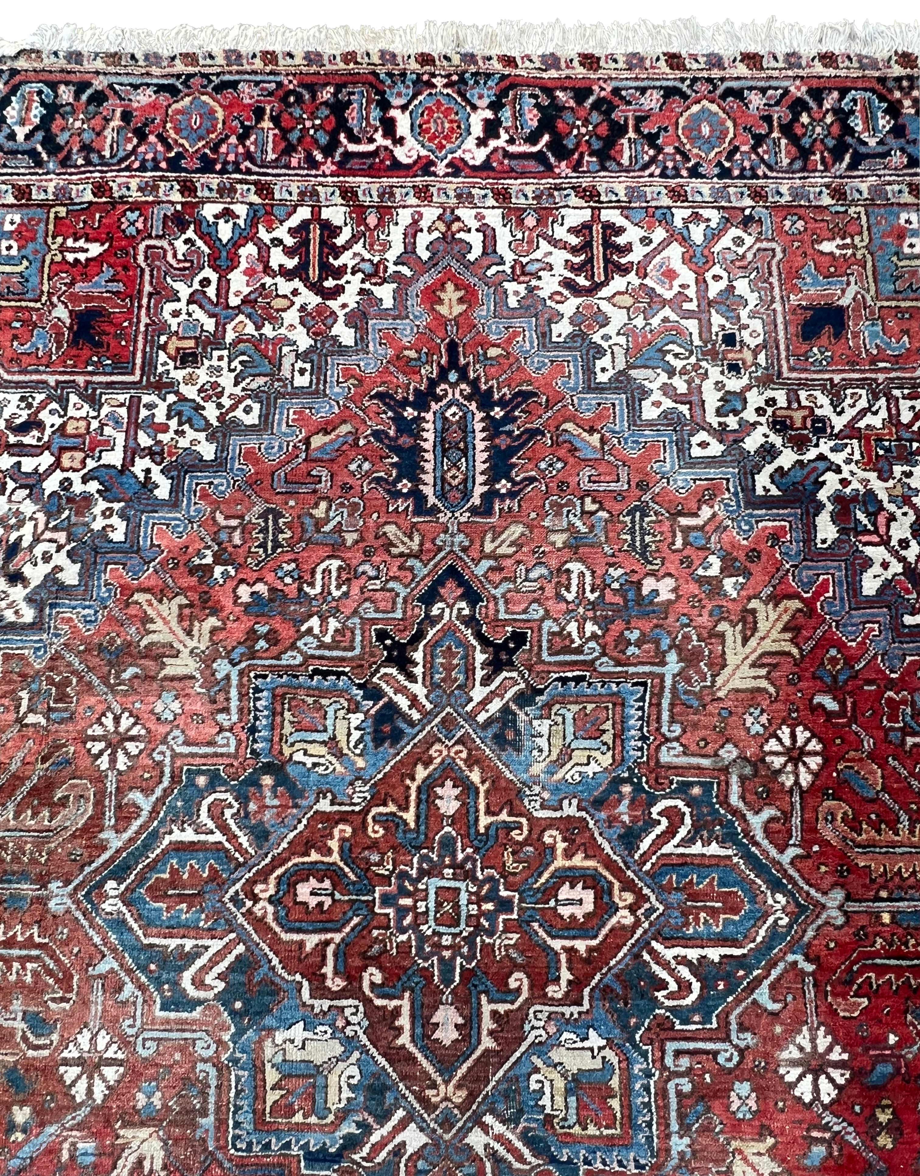 Heriz. Oriental carpet. Middle 20th century. - Image 3 of 13