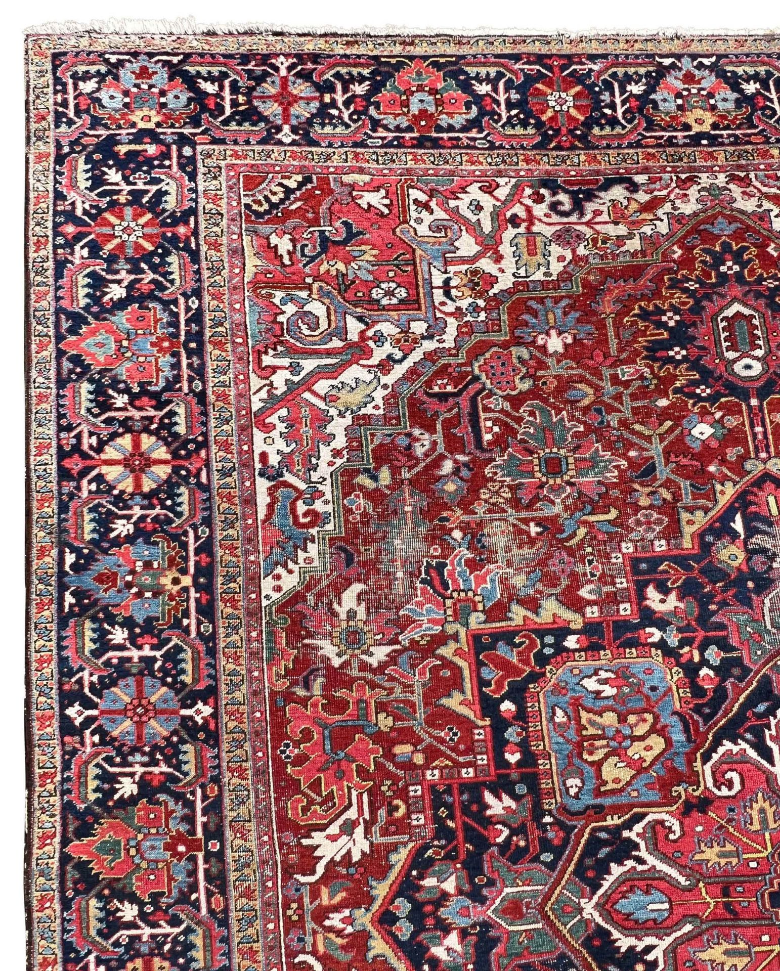 Heriz. Oriental carpet. Around 1910. - Image 2 of 17