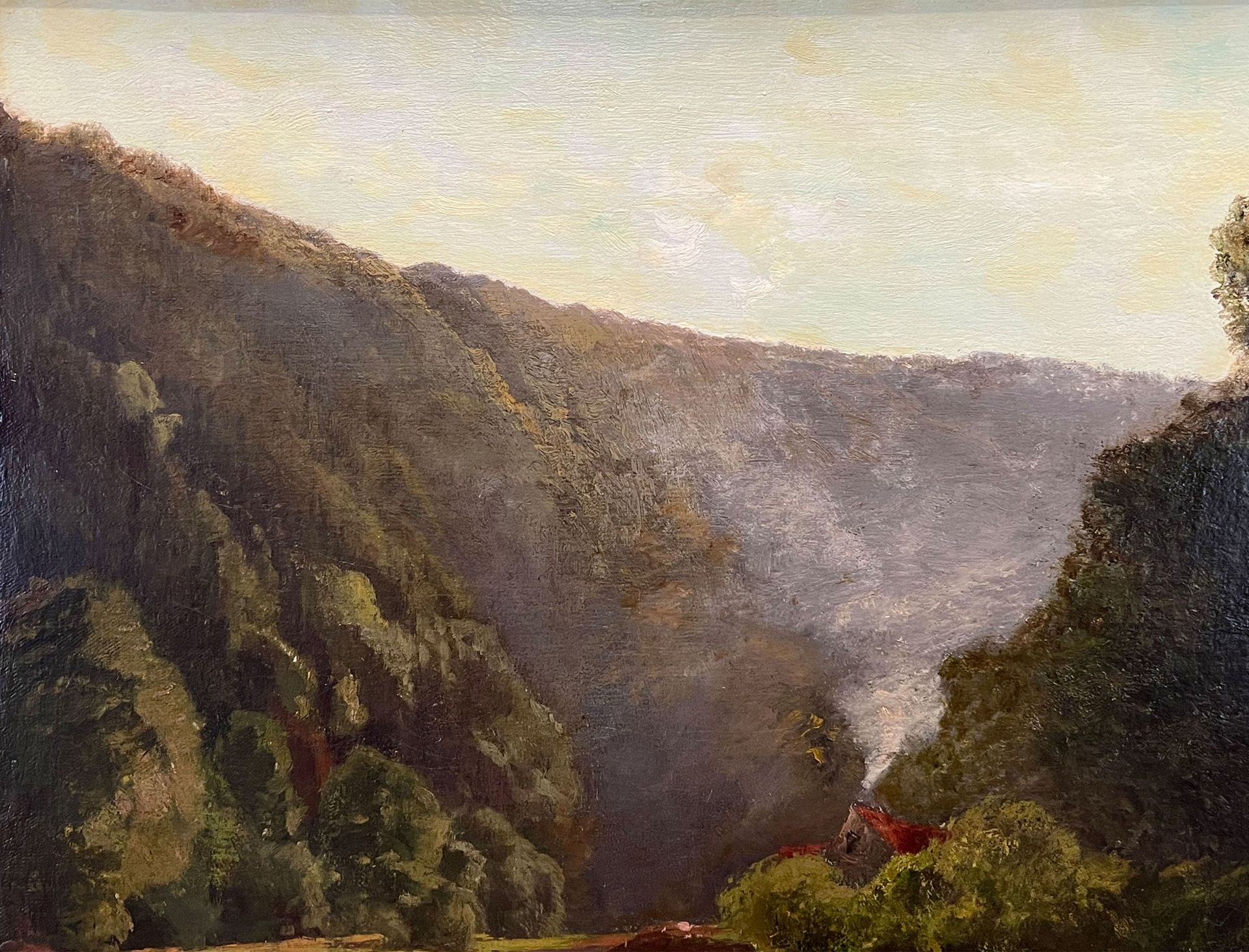 Carl IRMER (1834 - 1900). Bewaldete Flusslandschaft mit Wäscherinnen. - Bild 3 aus 11