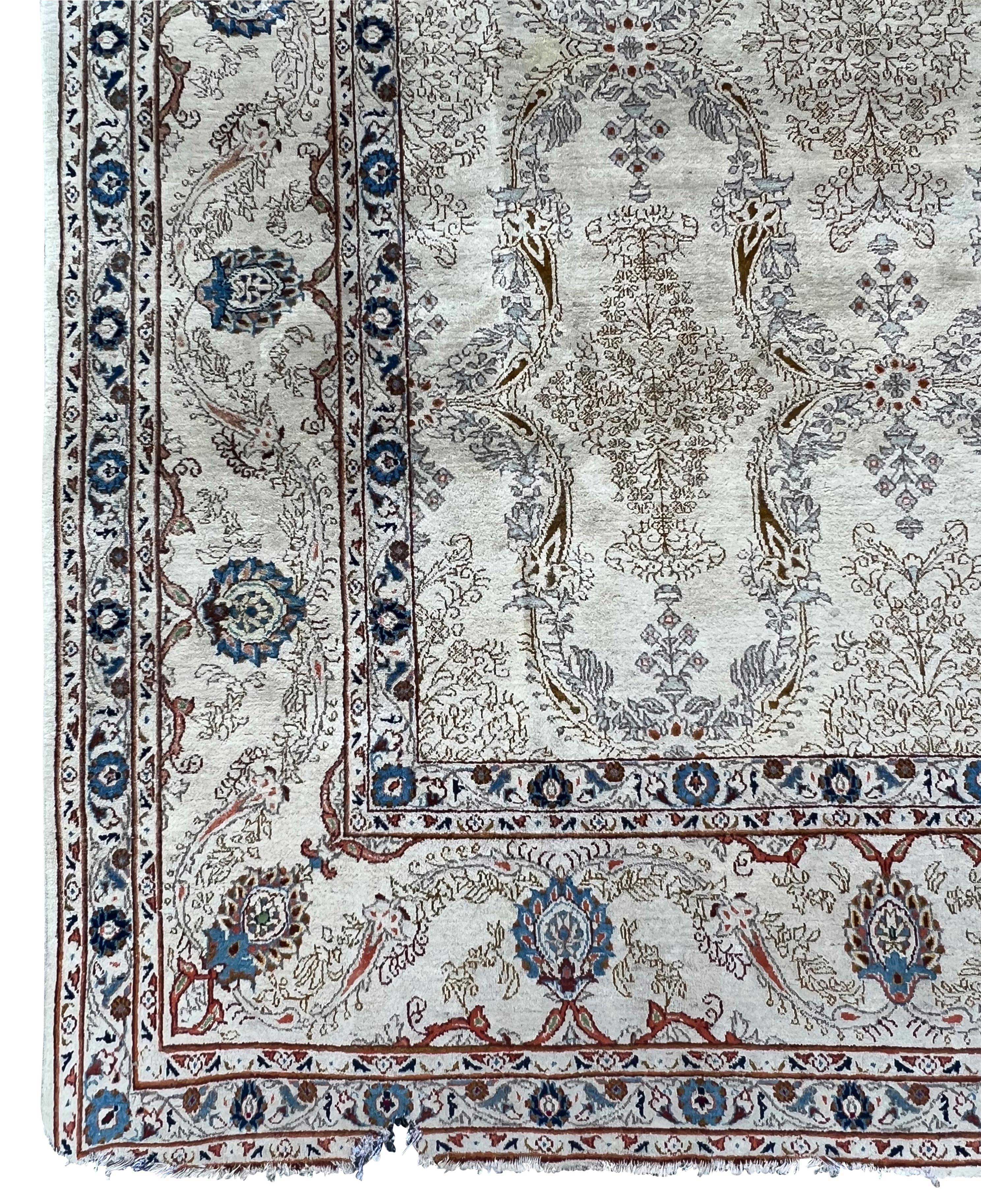 Keshan. Oriental carpet. Mid 20th century. - Image 8 of 17