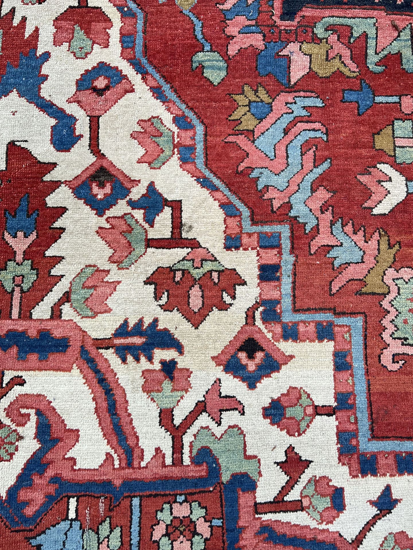 Serapi Heriz. 19th century. Palace carpet. - Image 14 of 19