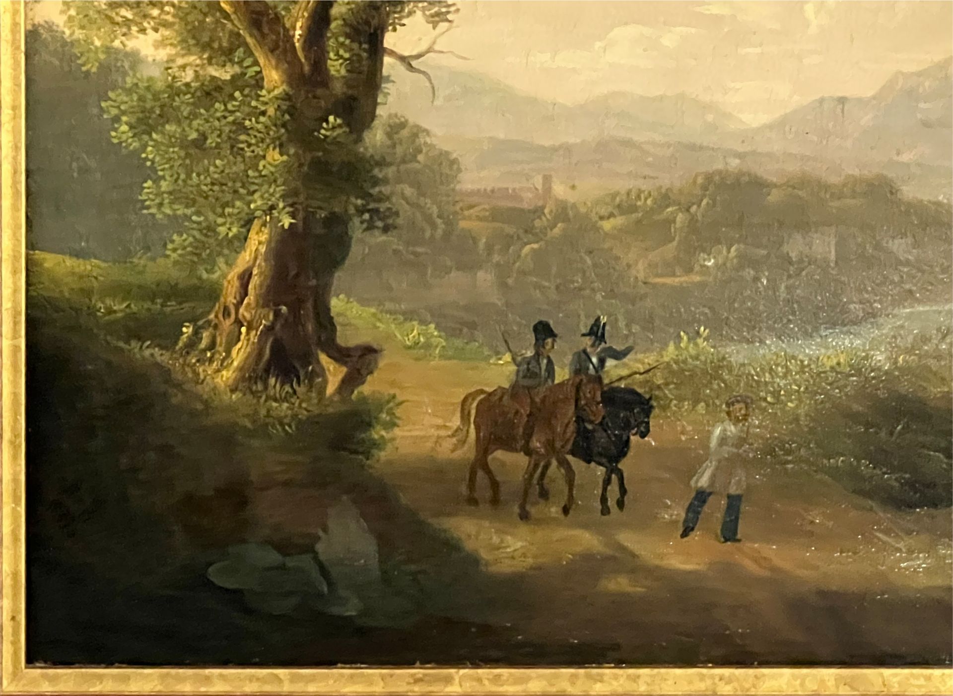 UNS UNBEKANNTER KÜNSTLER (XIX). Landschaft mit Personen. 1832. - Bild 5 aus 11