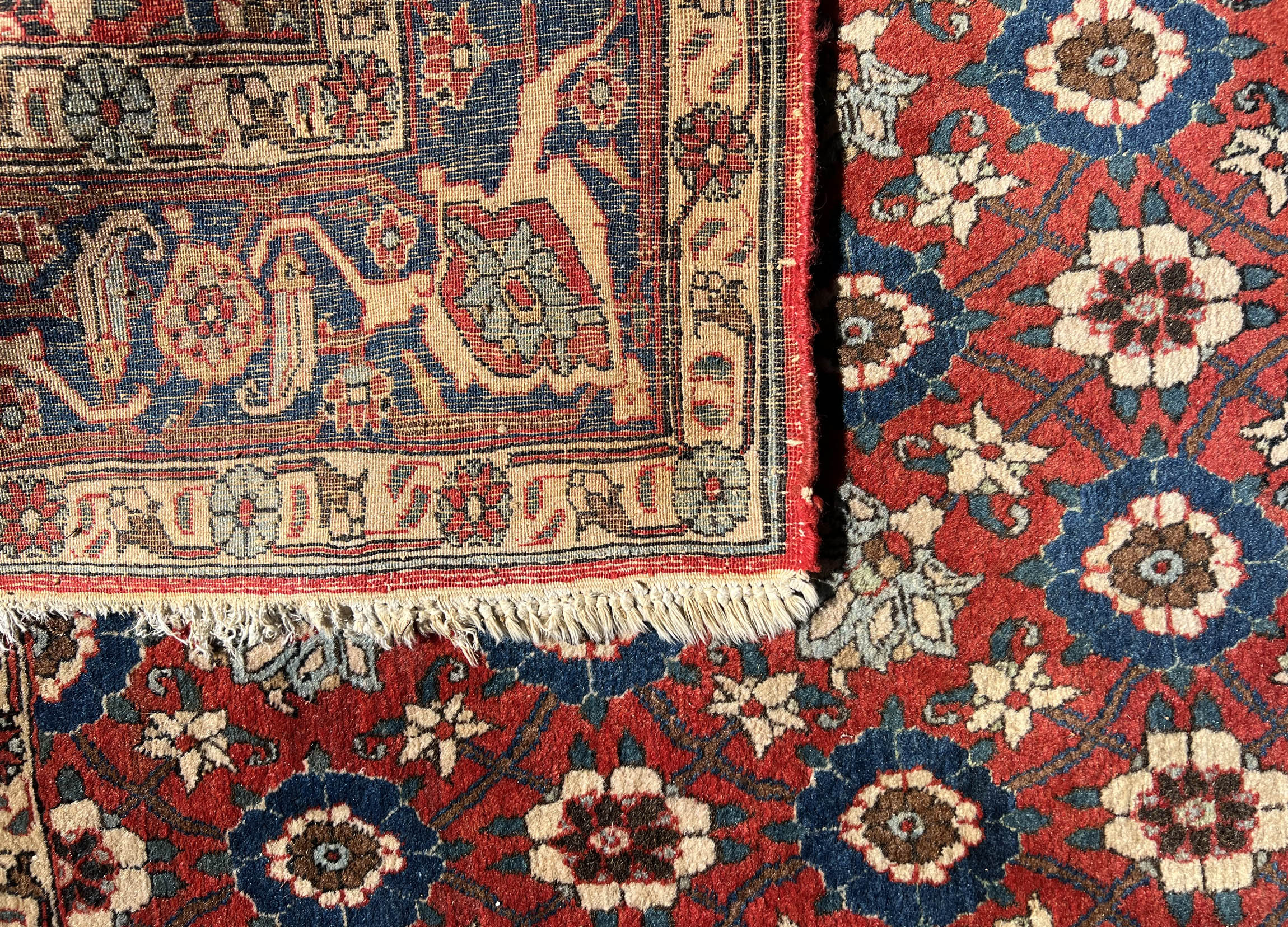 Veramin oriental carpet. Patterned through. - Image 8 of 9