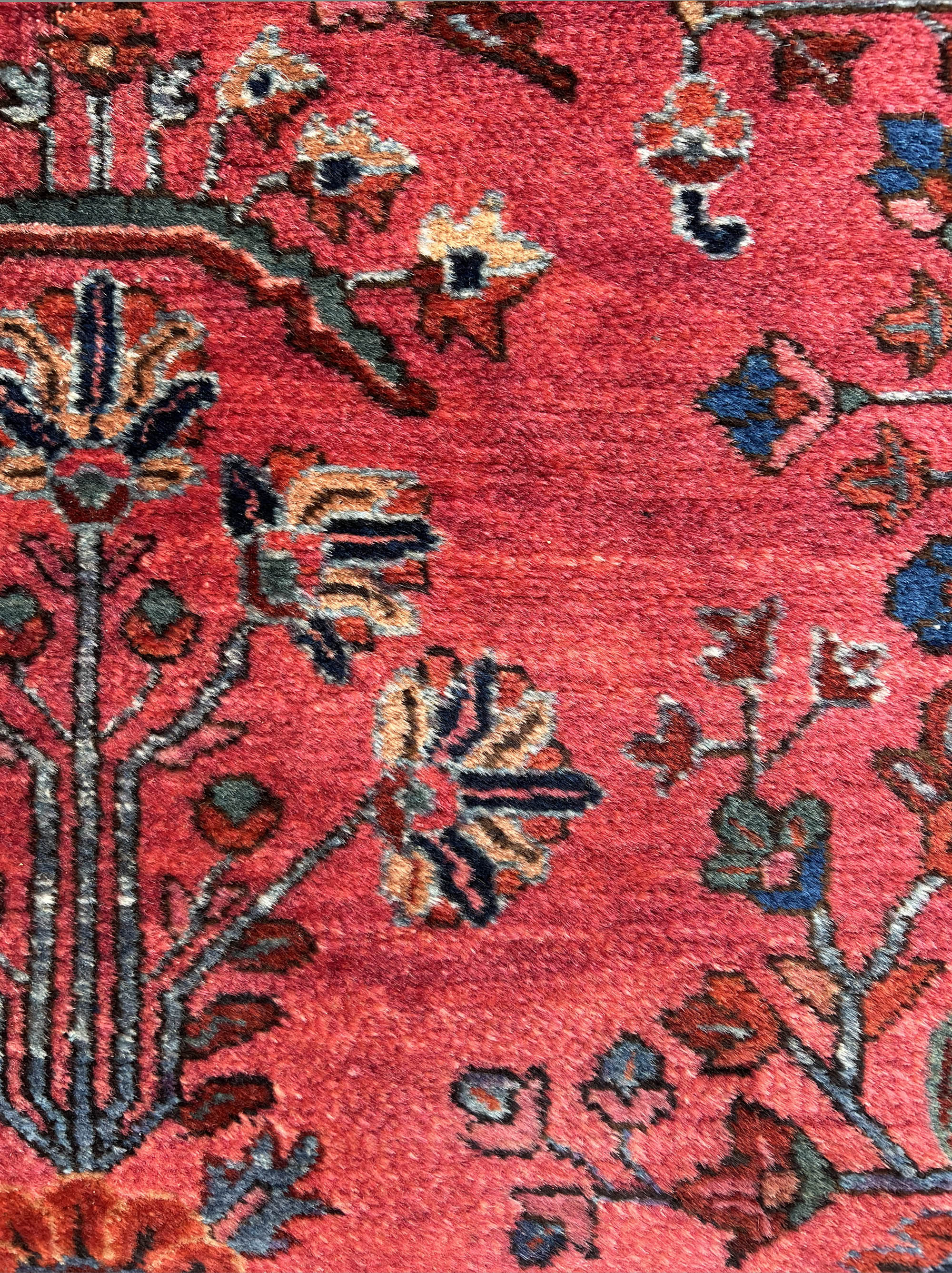 Saruk. US re-import. Oriental carpet. Around 1920. - Image 5 of 7
