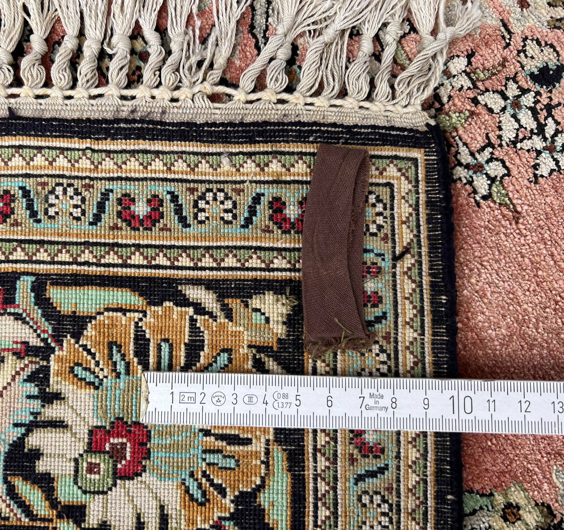 Ghom. Oriental carpet. Silk. - Image 8 of 8