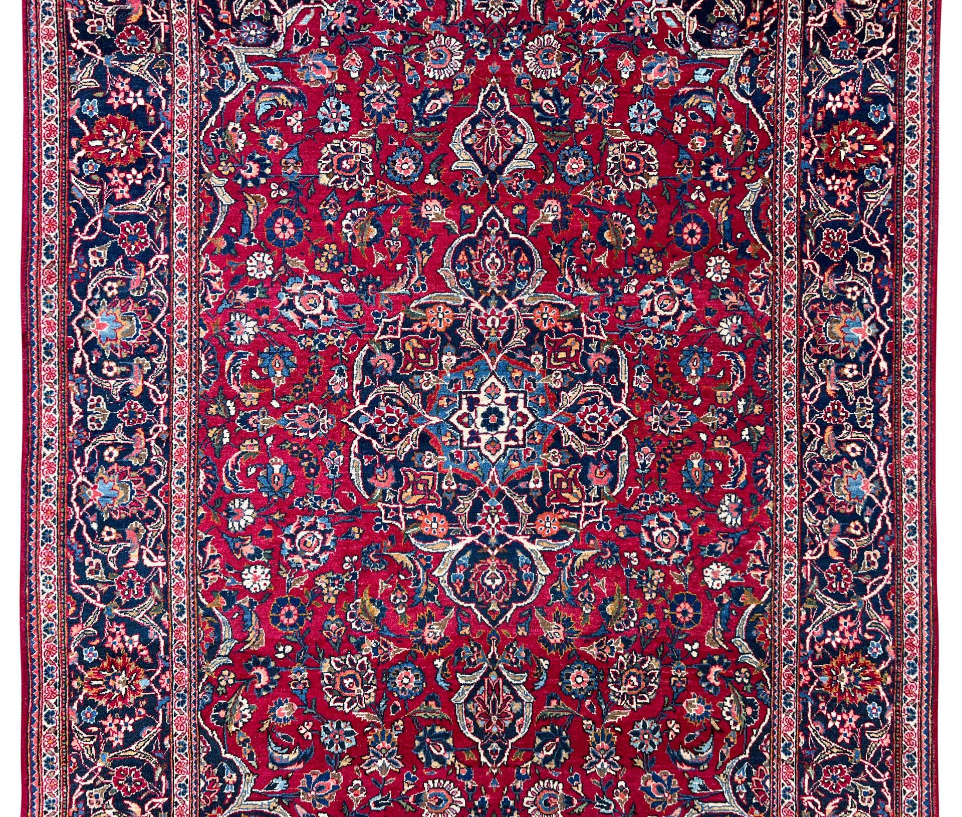 Keshan. Oriental carpet. - Image 3 of 9